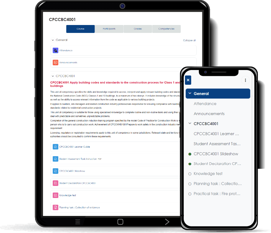 LMS Endless Functionality